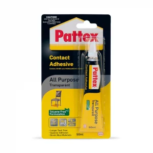 CONTACT ADHESIVE ALL PURPOSE TRANSPARENT