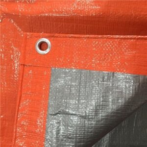 Orange Laminated Sealing Tarpaulins