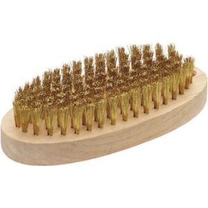 Brass Oval Brush